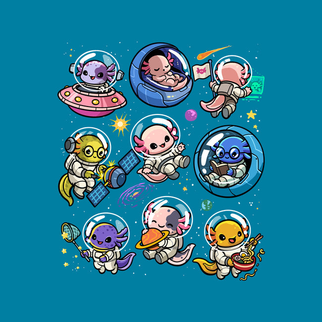 Space Axolotls-Mens-Premium-Tee-GoshWow