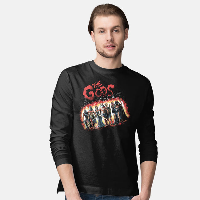 The Gods-Mens-Long Sleeved-Tee-zascanauta