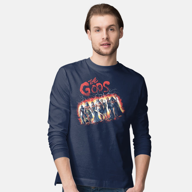 The Gods-Mens-Long Sleeved-Tee-zascanauta