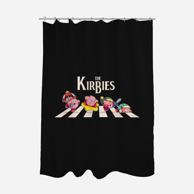 The Kirbies-None-Polyester-Shower Curtain-2DFeer