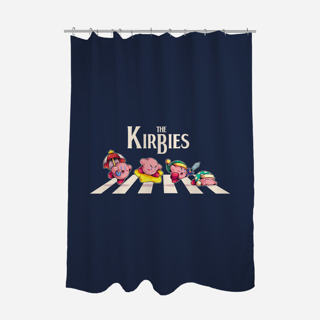 The Kirbies-None-Polyester-Shower Curtain-2DFeer