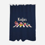The Kirbies-None-Polyester-Shower Curtain-2DFeer