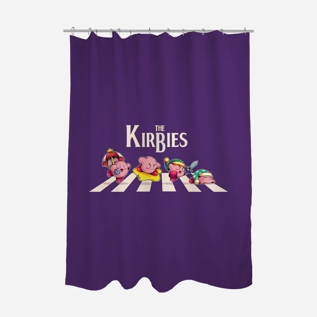 The Kirbies-None-Polyester-Shower Curtain-2DFeer