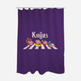 The Kirbies-None-Polyester-Shower Curtain-2DFeer