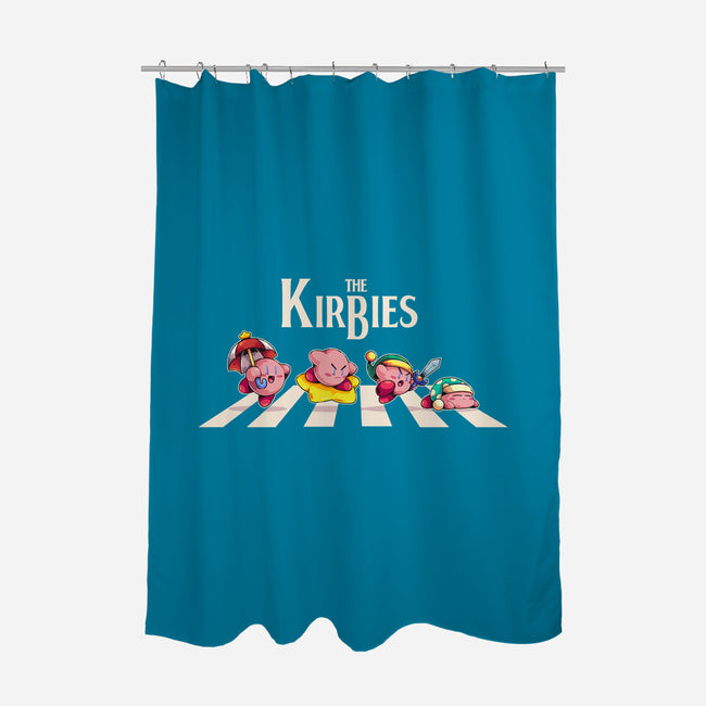 The Kirbies-None-Polyester-Shower Curtain-2DFeer