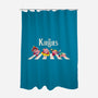 The Kirbies-None-Polyester-Shower Curtain-2DFeer