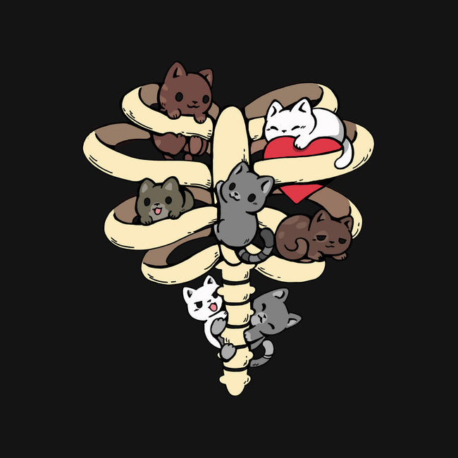 Skeleton Kittens-Mens-Heavyweight-Tee-Vallina84