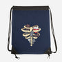 Skeleton Kittens-None-Drawstring-Bag-Vallina84