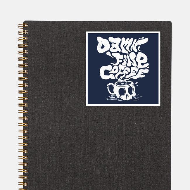 Damn Fine Coffee-None-Glossy-Sticker-estudiofitas