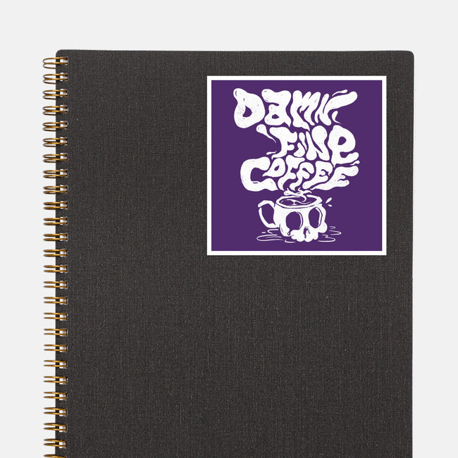 Damn Fine Coffee-None-Glossy-Sticker-estudiofitas
