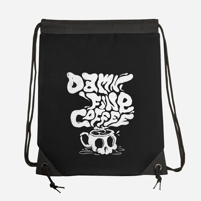 Damn Fine Coffee-None-Drawstring-Bag-estudiofitas