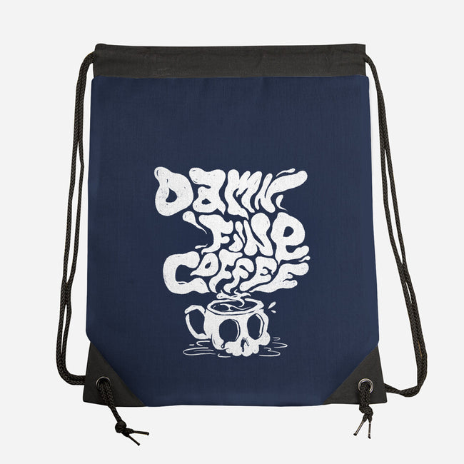 Damn Fine Coffee-None-Drawstring-Bag-estudiofitas