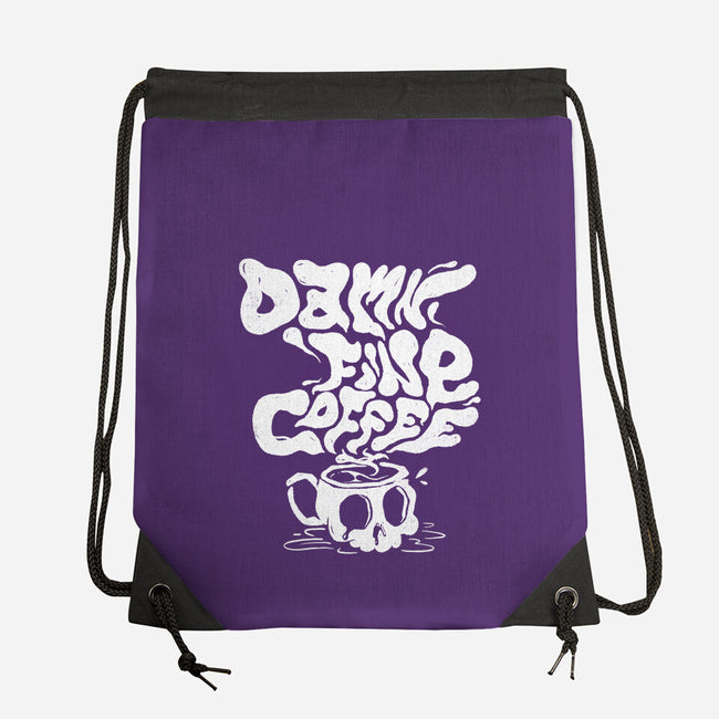 Damn Fine Coffee-None-Drawstring-Bag-estudiofitas