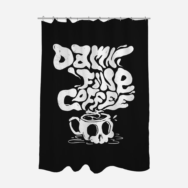 Damn Fine Coffee-None-Polyester-Shower Curtain-estudiofitas