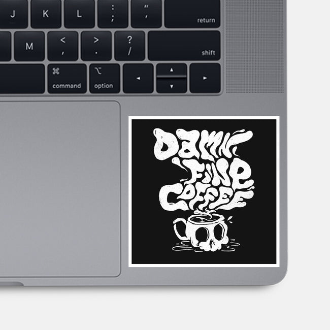 Damn Fine Coffee-None-Glossy-Sticker-estudiofitas