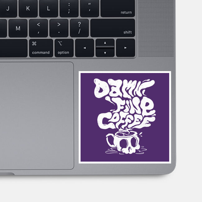 Damn Fine Coffee-None-Glossy-Sticker-estudiofitas