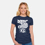 Damn Fine Coffee-Womens-Fitted-Tee-estudiofitas