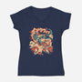 InkWeen-Womens-V-Neck-Tee-ilustrata