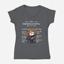 Sherma's Song-Womens-V-Neck-Tee-jacnicolauart