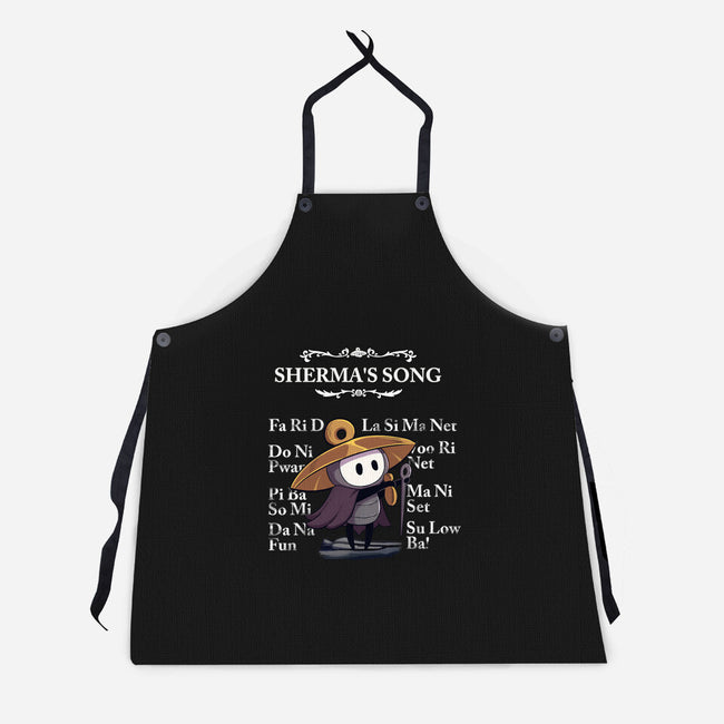 Sherma's Song-Unisex-Kitchen-Apron-jacnicolauart