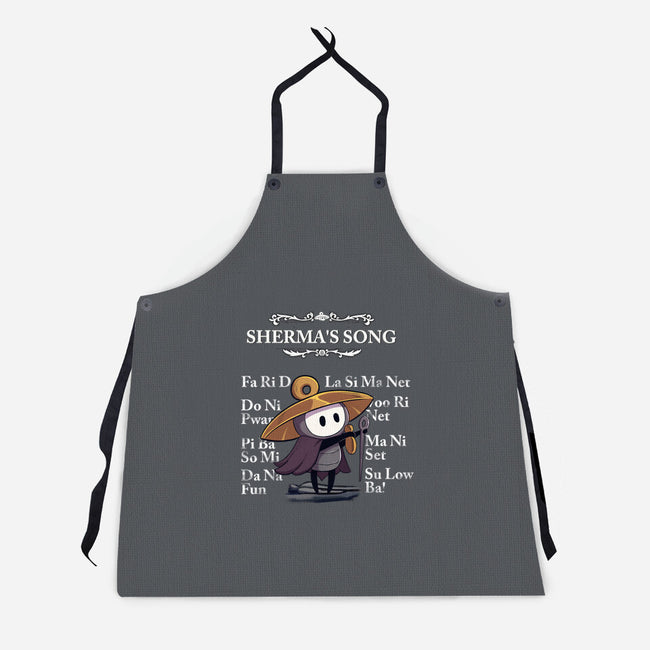 Sherma's Song-Unisex-Kitchen-Apron-jacnicolauart