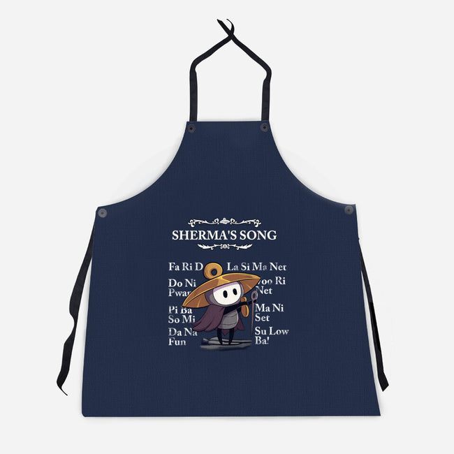 Sherma's Song-Unisex-Kitchen-Apron-jacnicolauart
