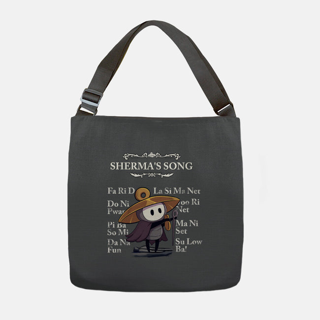 Sherma's Song-None-Adjustable Tote-Bag-jacnicolauart