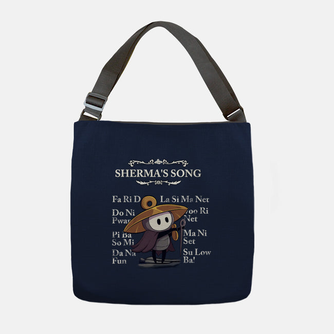 Sherma's Song-None-Adjustable Tote-Bag-jacnicolauart