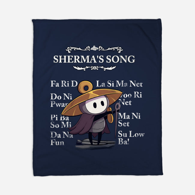 Sherma's Song-None-Fleece-Blanket-jacnicolauart