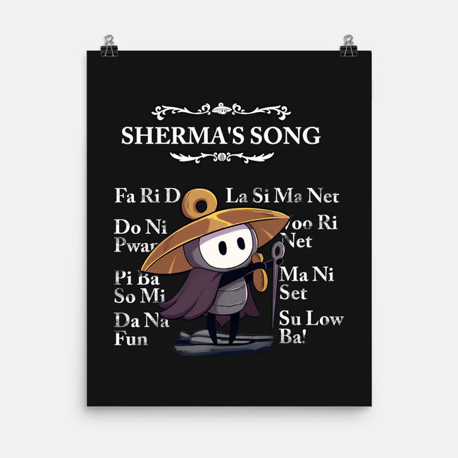 Sherma's Song-None-Matte-Poster-jacnicolauart