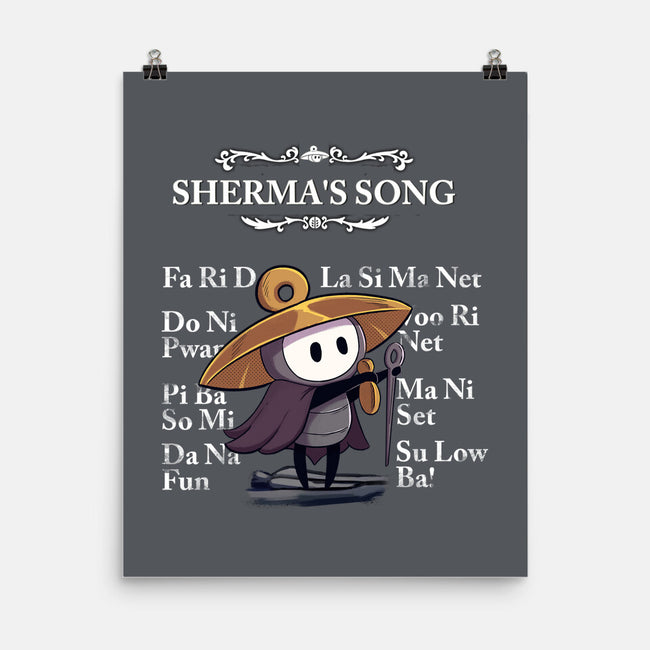 Sherma's Song-None-Matte-Poster-jacnicolauart