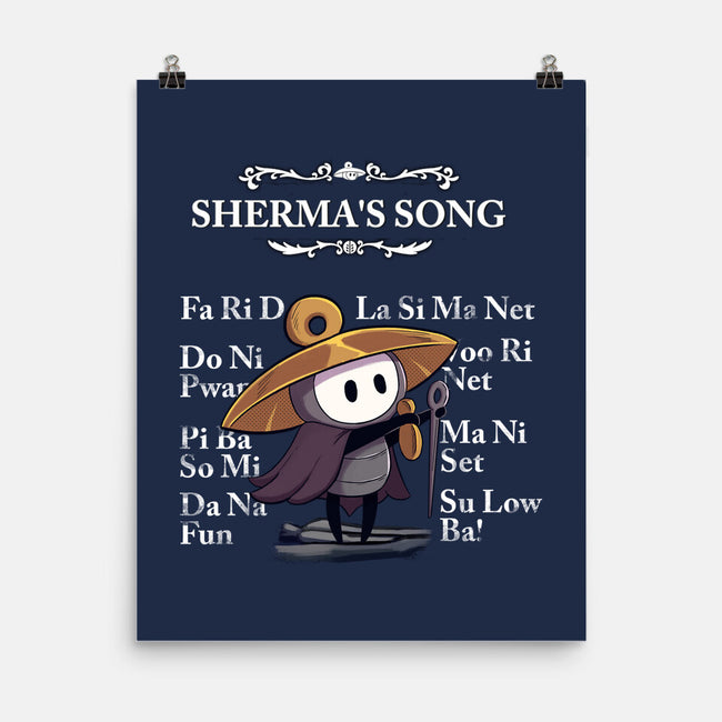 Sherma's Song-None-Matte-Poster-jacnicolauart