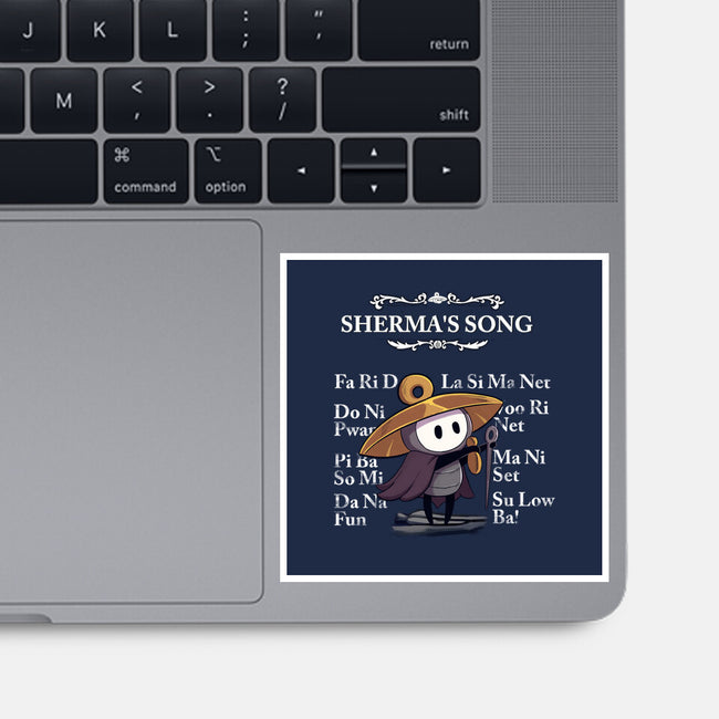 Sherma's Song-None-Glossy-Sticker-jacnicolauart