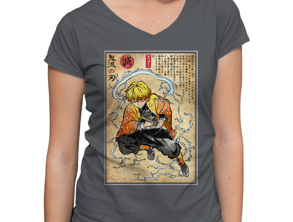 Thunder Breathing Woodblock