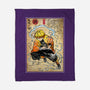 Thunder Breathing Woodblock-None-Fleece-Blanket-DrMonekers