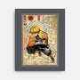 Thunder Breathing Woodblock-None-Stretched-Canvas-DrMonekers