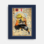 Thunder Breathing Woodblock-None-Stretched-Canvas-DrMonekers