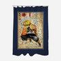 Thunder Breathing Woodblock-None-Polyester-Shower Curtain-DrMonekers