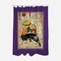 Thunder Breathing Woodblock-None-Polyester-Shower Curtain-DrMonekers