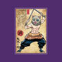 Beast Breathing Woodblock-None-Stretched-Canvas-DrMonekers