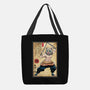 Beast Breathing Woodblock-None-Basic Tote-Bag-DrMonekers
