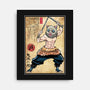 Beast Breathing Woodblock-None-Stretched-Canvas-DrMonekers