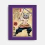 Beast Breathing Woodblock-None-Stretched-Canvas-DrMonekers