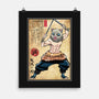 Beast Breathing Woodblock-None-Matte-Poster-DrMonekers