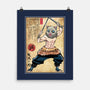 Beast Breathing Woodblock-None-Matte-Poster-DrMonekers