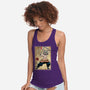 Beast Breathing Woodblock-Womens-Racerback-Tank-DrMonekers
