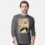 Beast Breathing Woodblock-Mens-Long Sleeved-Tee-DrMonekers