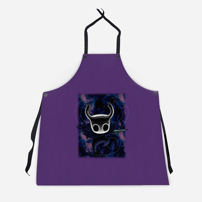 The Knight Shadow Nebula-Unisex-Kitchen-Apron-Astrobot Invention