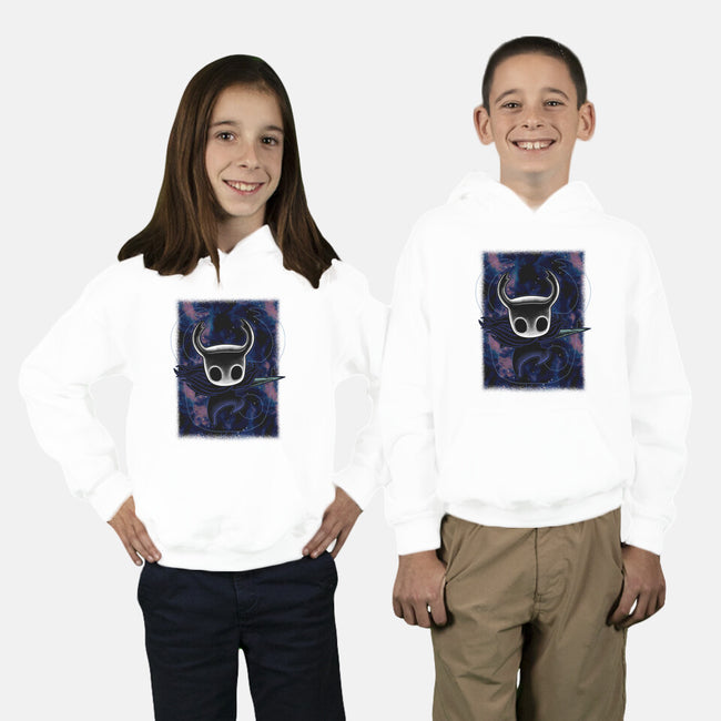 The Knight Shadow Nebula-Youth-Pullover-Sweatshirt-Astrobot Invention