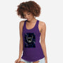 The Knight Shadow Nebula-Womens-Racerback-Tank-Astrobot Invention